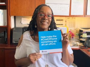 The Cost of Home campaign encourages Habitat for Humanity advocates to share information about the need for affordable housing. 