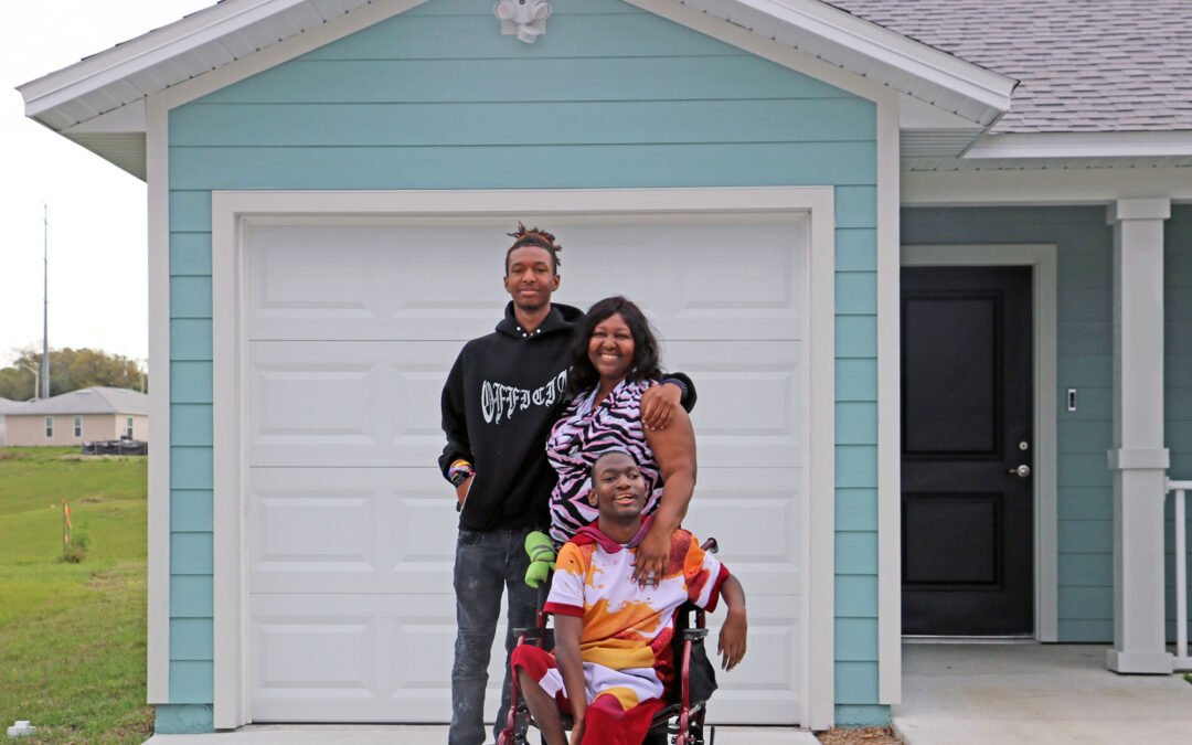 Habitat home provides long-awaited safety, stability and accessibility for Knetha and her sons